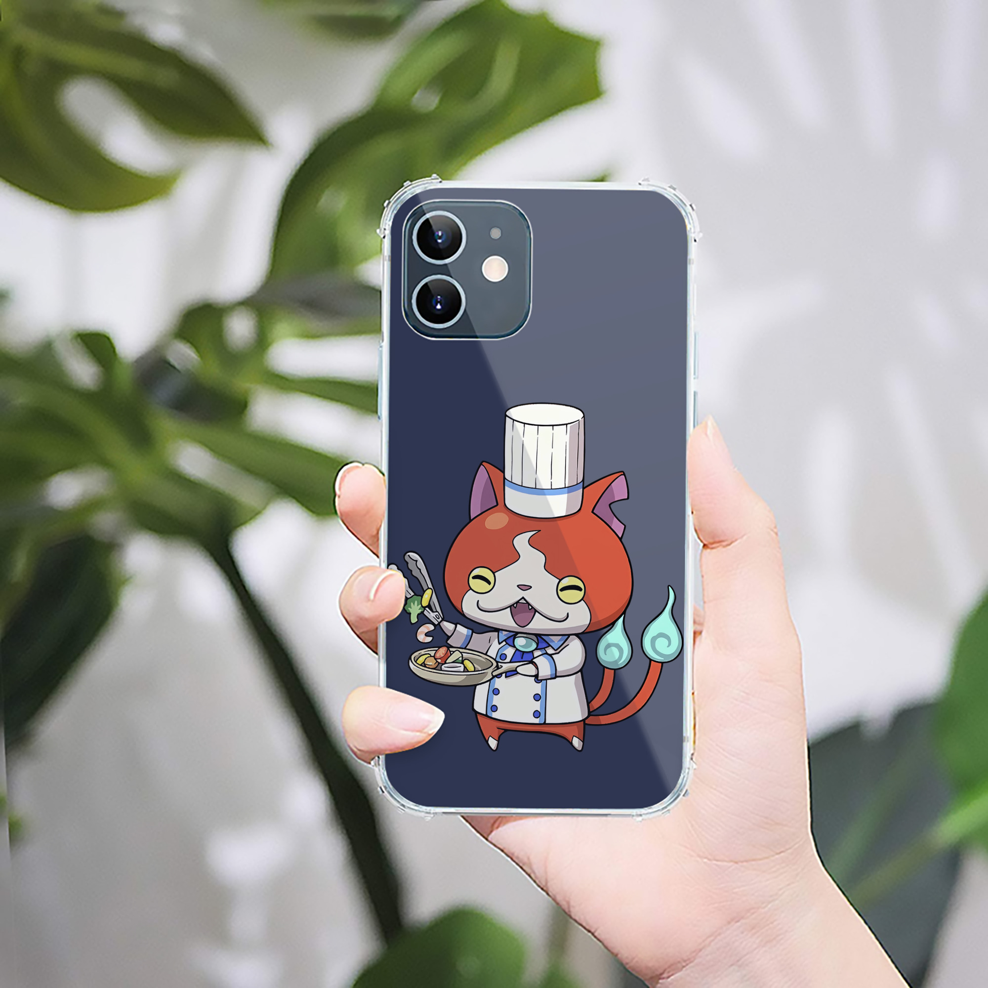 （画像用） 妖怪ウォッチ Yo-kai Watch 【iPhone 12シリーズ対応】透明スマホケース（クリアソフトケース）